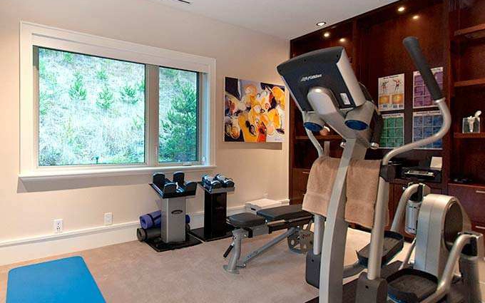 清远装修设计室内家庭健身房，让自己过上健康生活